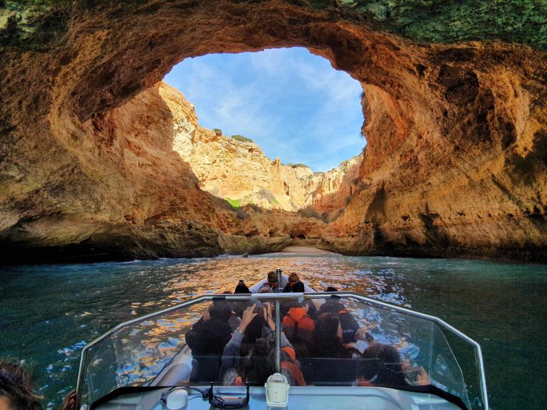 Benagil Caves - Speedboat: Discover the Breathtaking Benagil Caves on a Thrilling Speedboat Tour from Lagos. Embark on an unforgettable adventure as you explore the magnificent Benagil Caves, one of the Algarve's most stunning natural attractions. Get ready to witness fabulous caves and experience the beauty of the world's best beaches.